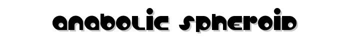 Anabolic Spheroid font